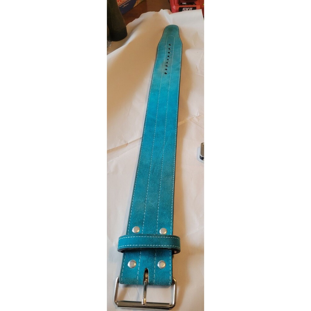 Powerlifting Belt/Weight Lifting Belt 40" - 10mm Double Prong - 4-inch